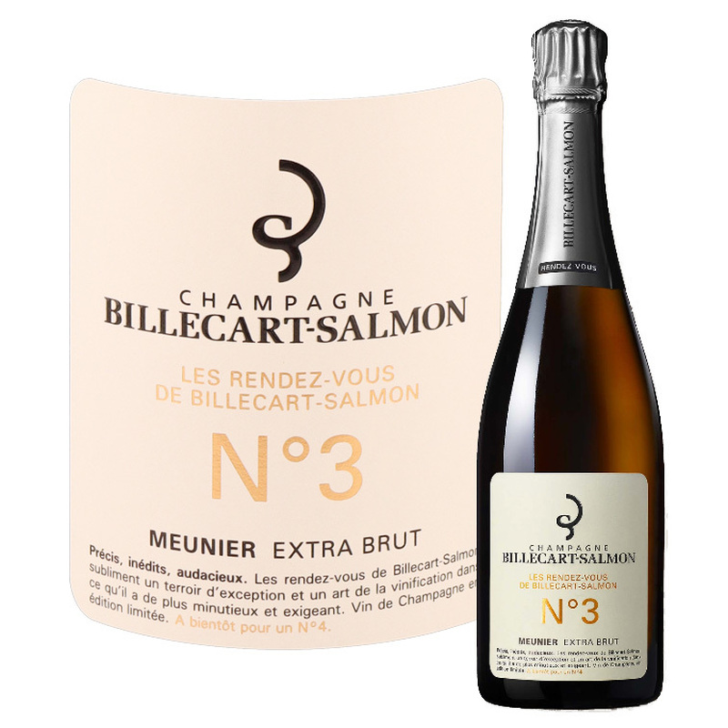 出品取消】ビルカール サルモン ランデヴー No.3 エクストラ ブリュット [NV] 750ml / BILLECART SALMON  Rendez-Vous No.3|寺田倉庫|青山ワインマーケット