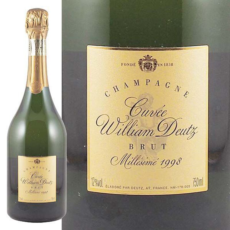 キュヴェ・ウィリアム・ドゥーツ・ブリュット・ミレジム [1998] 750ml / Cuvee William Deutz Brut  Millesime|寺田倉庫|ラ・ヴィネ ネットショップ