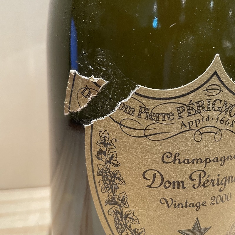 ドン・ペリニヨン [2000] 750ml / DOM PERIGNON（エチケット破損）|寺田倉庫|ラ・ヴィネ ネットショップ