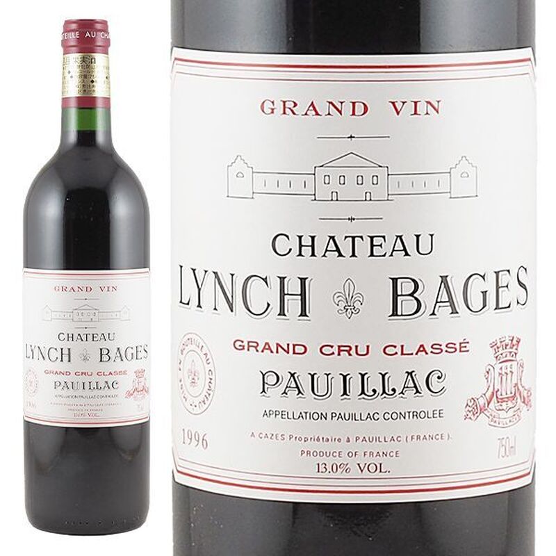 シャトー・ランシュ・バージュ [1996] 750ml / Chateau Lynch-Bages|寺田倉庫|ラ・ヴィネ ネットショップ