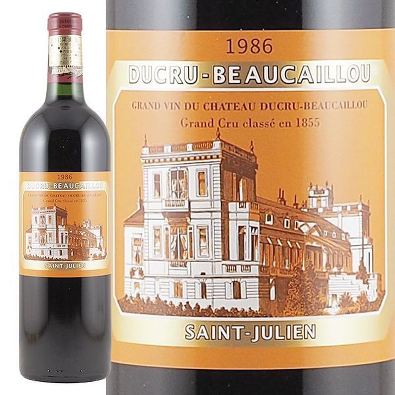 シャトー・デュクリュ・ボーカイユ [1986] 750ml / Chateau Ducru-Beaucaillou|寺田倉庫|ラ・ヴィネ ネットショップ