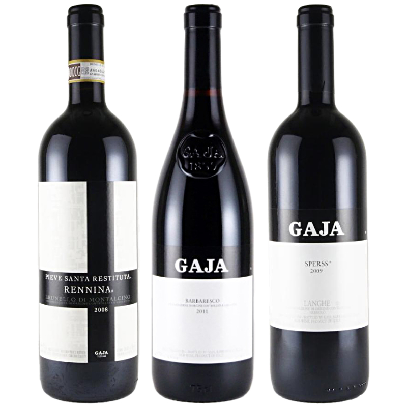 新春ワインセット】イタリアの帝王・ガヤ3銘柄飲み比べセット |寺田  